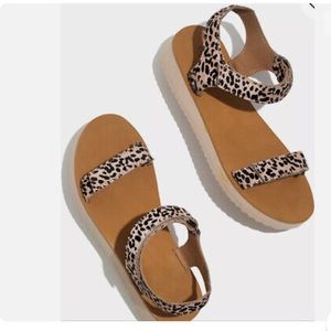 Madewell Maggie Sandal In Cat Hair AM206 Size 10 ~